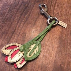 Coach Multi Petal Bag Charm & Keychain